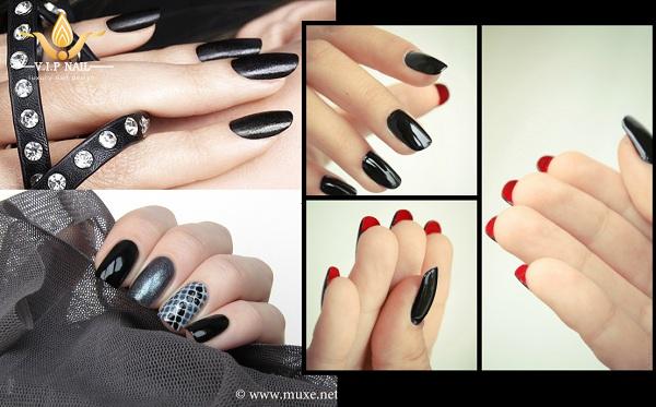 Nail màu tối đặc biệt hợp với phụ nữ châu Á - baogiadinh.vn