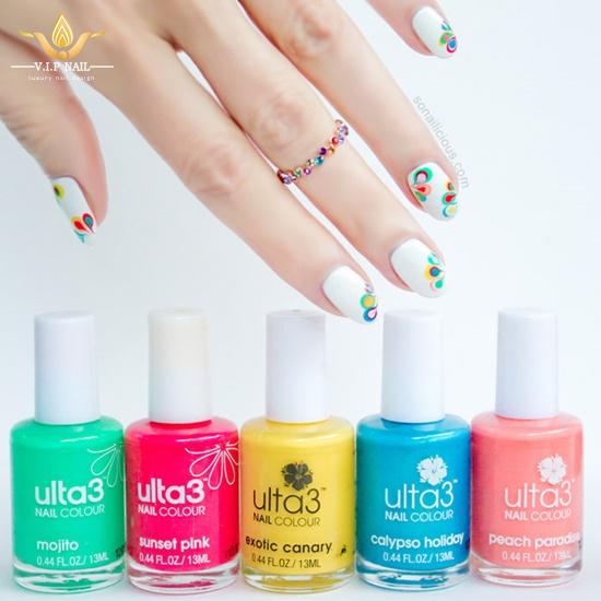 Dạy vẽ móng giọt nước ngũ sắc - baogiadinh.vn