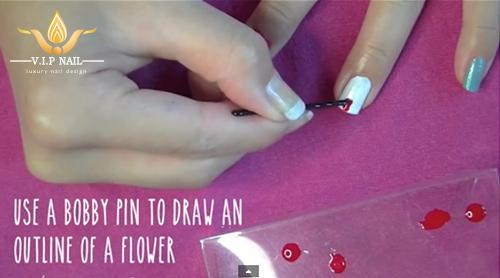 dạy vẽ nail floral - baogiadinh.vn