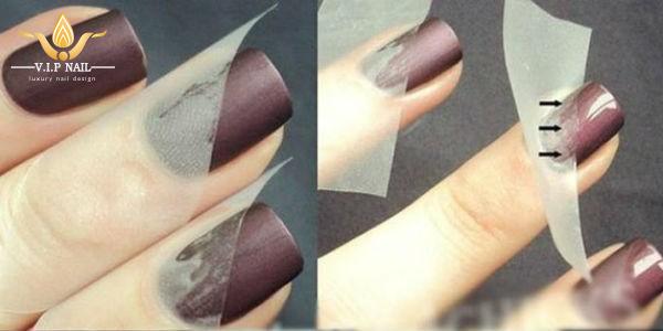 Mẫu nail Đẹp: Học vẽ móng từ băng dính và vải ren tuyệt đẹp, xu hướng nail 2021