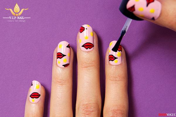 học vẽ nail môi xinh đẹp; - baogiadinh.vn