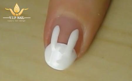 học vẽ nail thỏ ngộ nghĩnh đáng yêu; - baogiadinh.vn