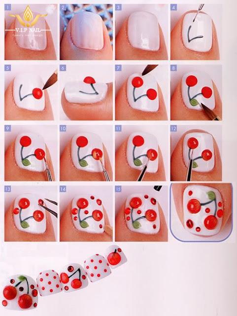 hướng dẫn vẽ nail tuyệt đẹp cho nàng móng ngắn; - baogiadinh.vn