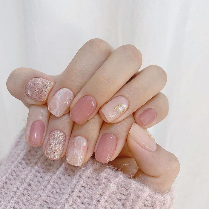 Mẫu Nail Đẹp: Mãn nhãn với 6 kiểu nail hot nhất Hàn Quốc, xu hướng nail 2021