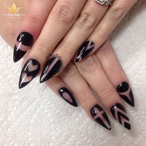 Giới trẻ phát sốt với mẫu móng Negative Space thời thượng; - baogiadinh.vn