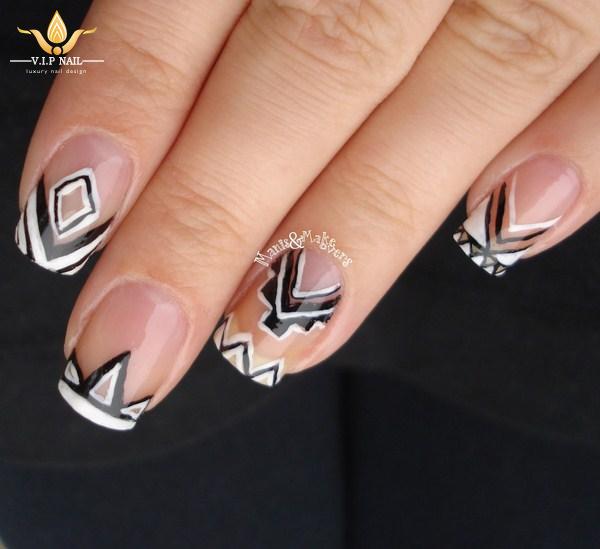 Giới trẻ phát sốt với mẫu móng Negative Space thời thượng; - baogiadinh.vn