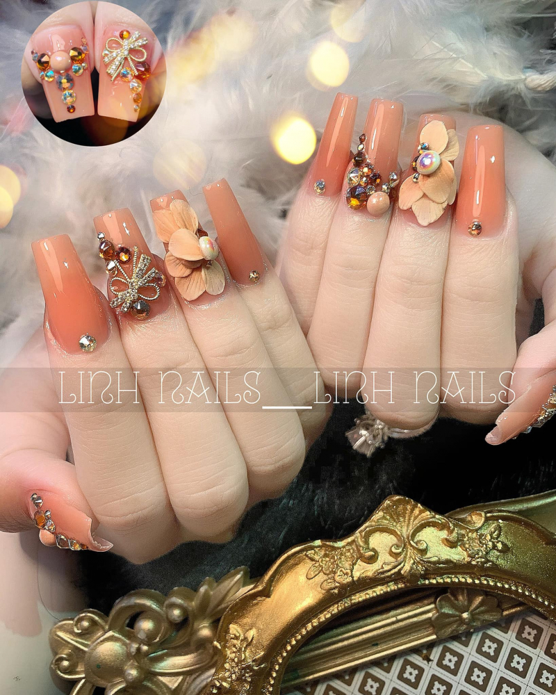 Mẫu nail ở Tiệm