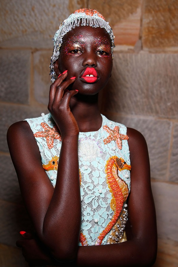 SYDNEY, AUSTRALIA - MAY 18: A model poses backstage ahead of the Romance Was Born show at Mercedes-Benz Fashion Week Resort 17 Collections at Carthona, Darling Point on May 18, 2021 in Sydney, Australia. (Photo by Brendon Thorne/Getty Images) - lamnails.Net