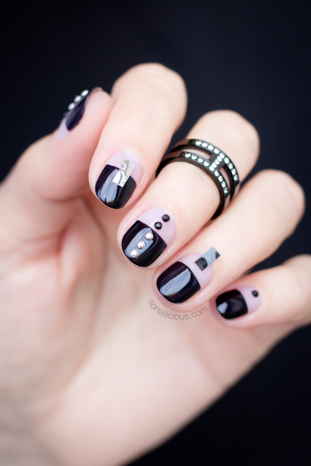 black-nail-design-black-nails - lamnails.Net