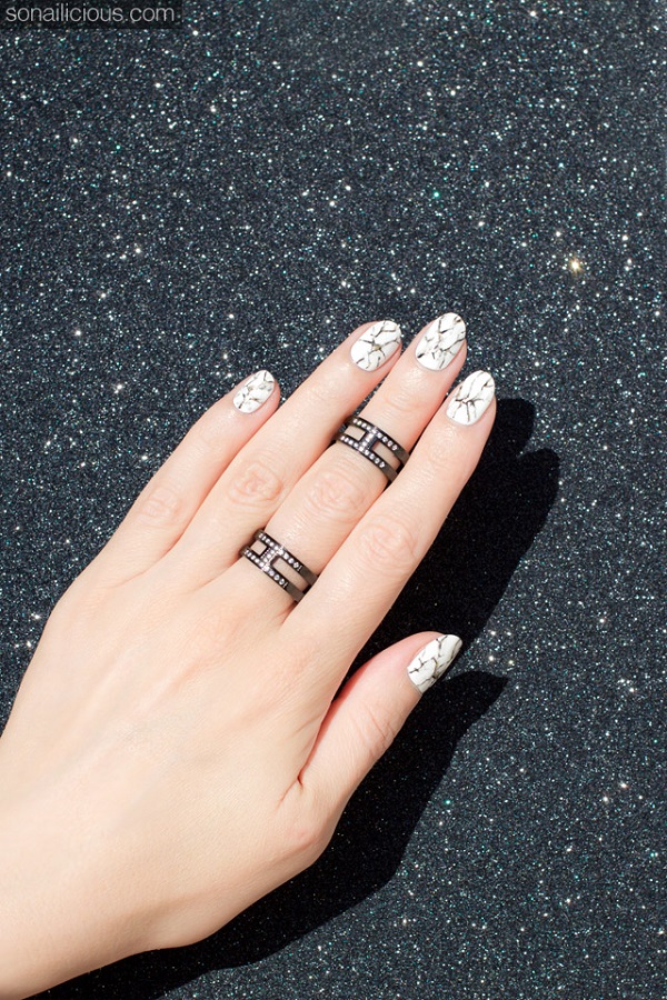 how-to-do-marble-nails-marble-nail-art-1 - lamnails.Net