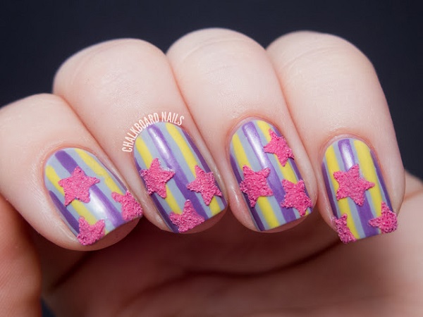 sallyhansen-textured-star-tutorial-4 - lamnails.Net