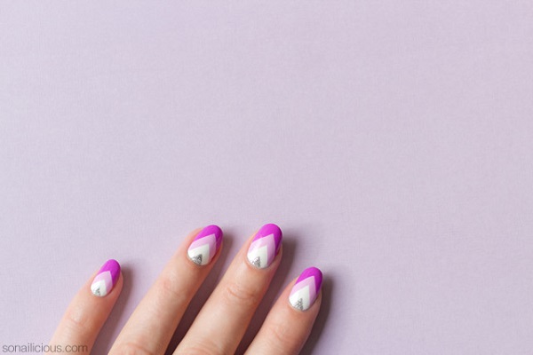 purple-nails-gradient-nails - lamnails.Net