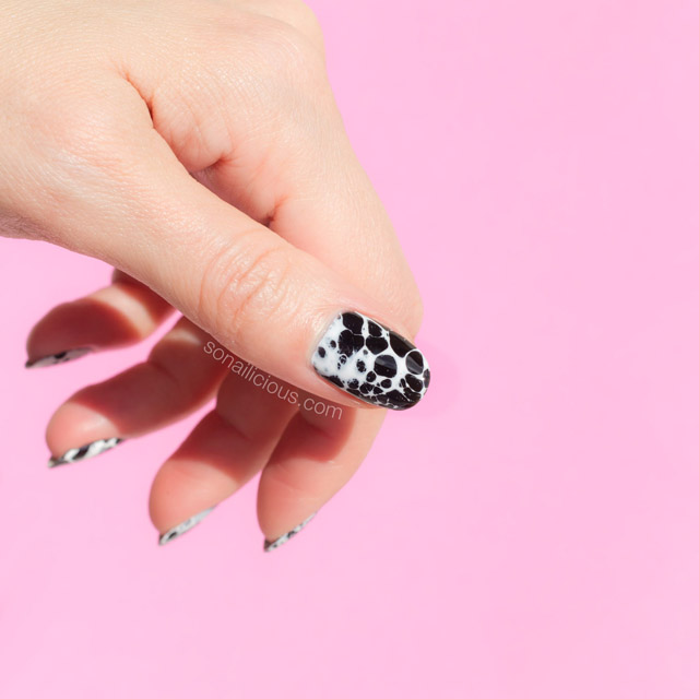 black-and-white-nails-1 - lamnails.Net