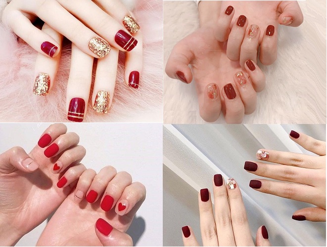 Mẫu nail đơn giản thanh lịch 2