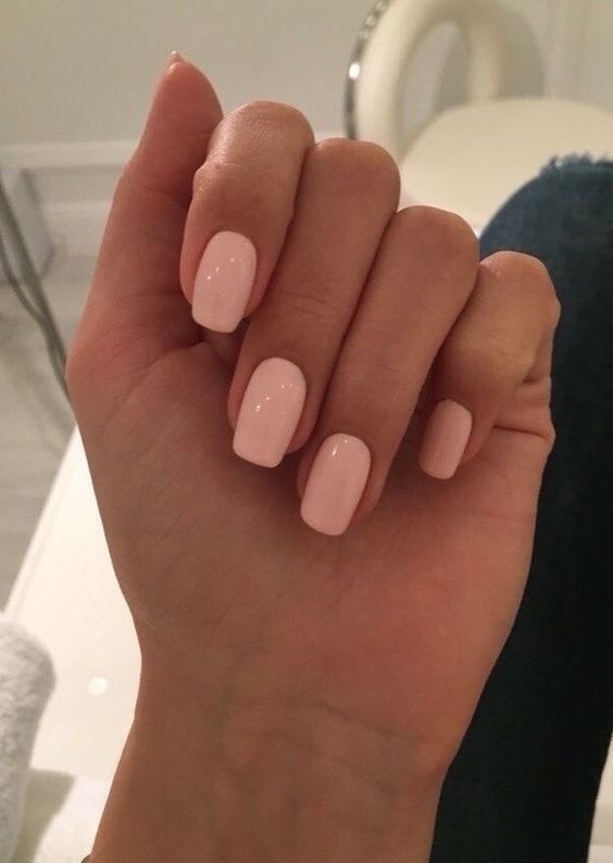 Mẫu nail tông hồng xinh 
