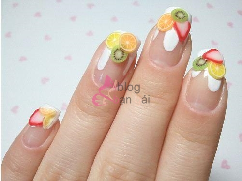 Đã mắt với những mẫu móng tay hình trái cây đẹp khiến mọi người phát thèm phần 11