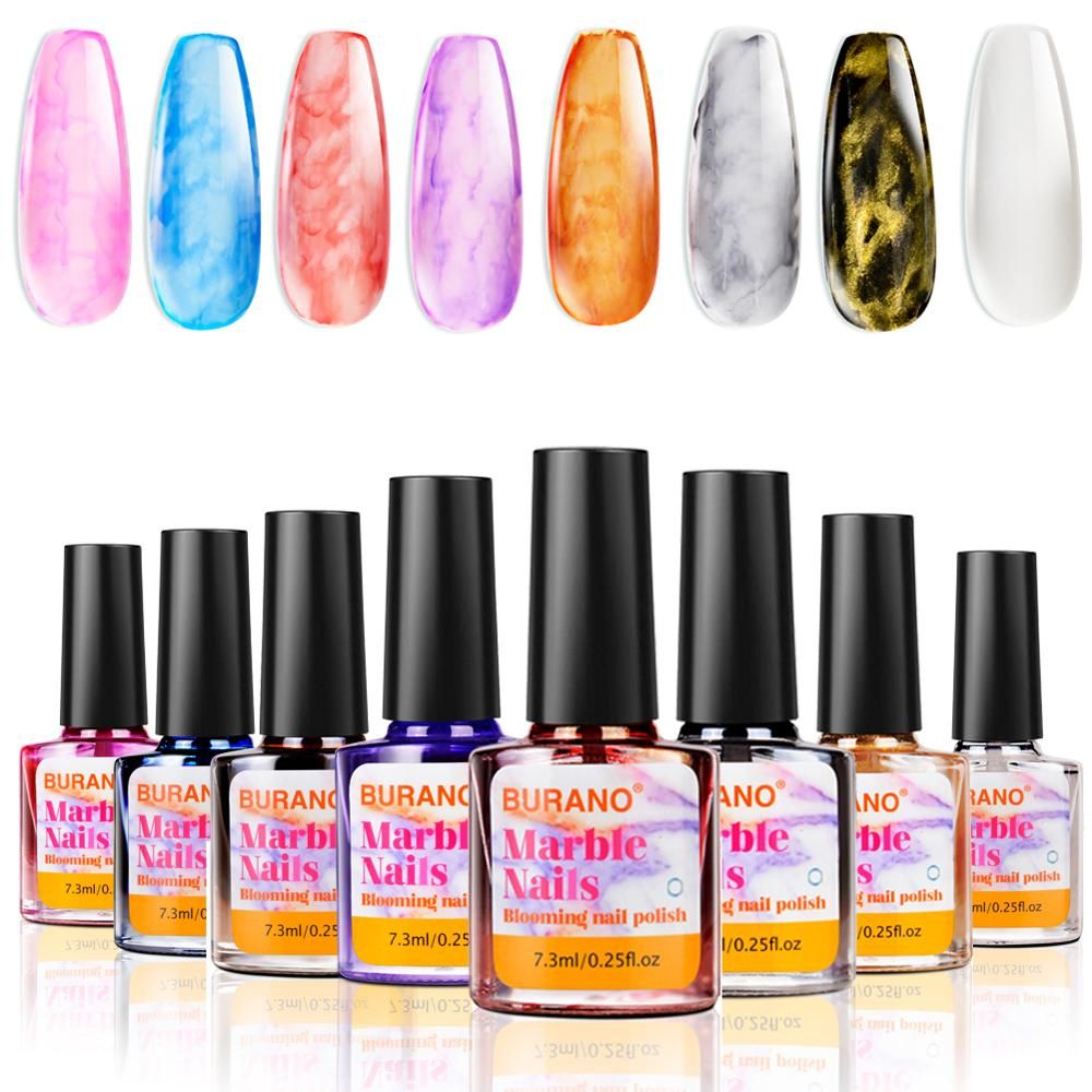 Buy BURANO Marble Nail Polish, Blooming Gel Nail Polish Mable Nails Watercolor Marble Tint Liquid for Nails, Watercolor Nail Polish at Factory Direct Price. Free or Low-cost Worldwide Shipping. Many of choice in our best Nail Art & Tools category with cheapest price on Pricetug