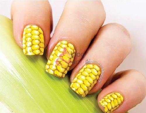 Đã mắt với những mẫu móng tay hình trái cây đẹp khiến mọi người phát thèm phần 5