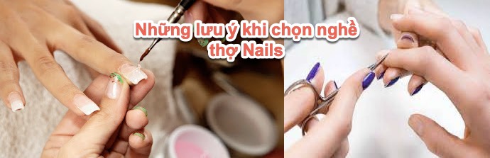 Lưu ý khi chọn nghề thợ nail