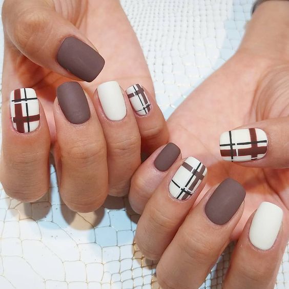 Mẫu nail hình học đẹp