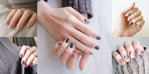 Mẫu nail đơn giản