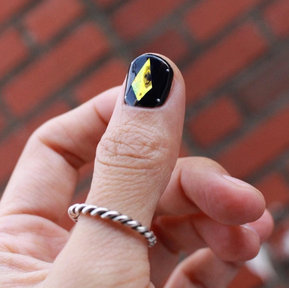 Mẫu nail thủy tinh cá tính