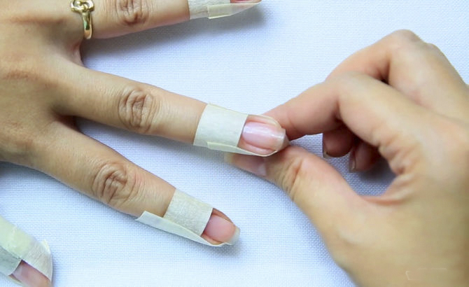Cách vẽ móng tay bằng nước