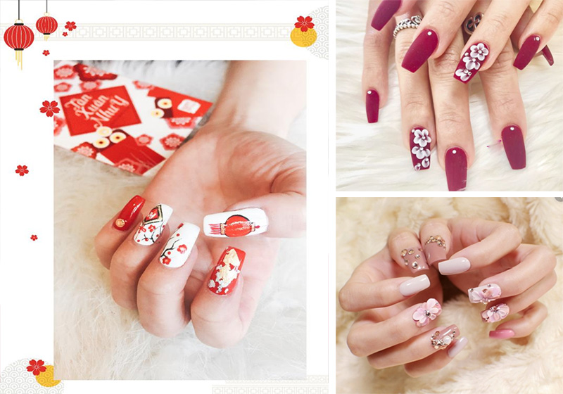 Mẫu nail Nhật Bản nổi bật