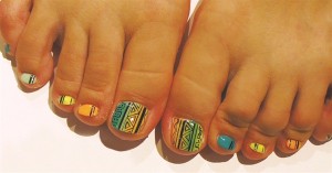 Mẫu nail chân Nhật Bản lôi cuốn