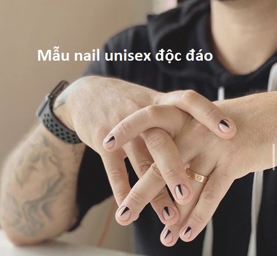 Tuyển tập mẫu nail thiết kế Unisex mang phong cách phi giới tính