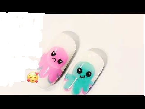 vẽ nail bạch tuột