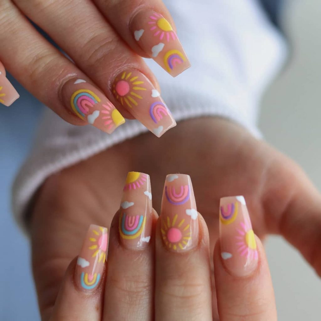 mẫu nail vui nhôn đáng yêu