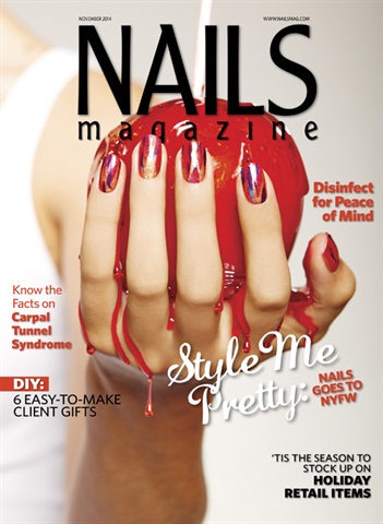 vẽ nail nghệ thuật theo tạp chí 