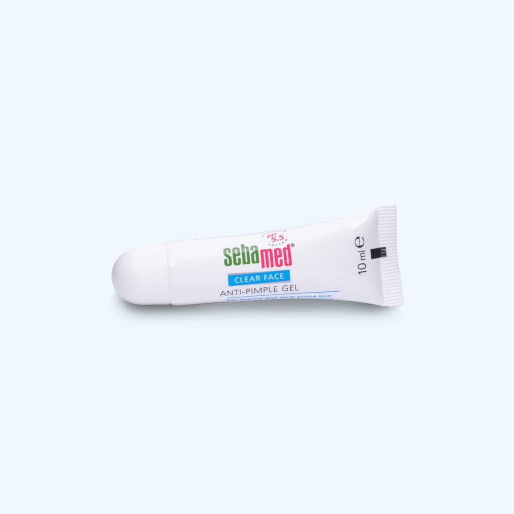 Cách chăm sóc da mặt bằng gel giảm mụn Sebamed