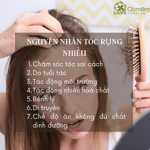 Chăm sóc tóc mềm mượt không lo gãy rụng