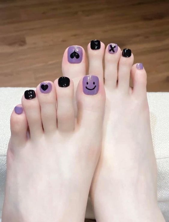 Giới thiệu mẫu nail chân cách điệu đến các nàng