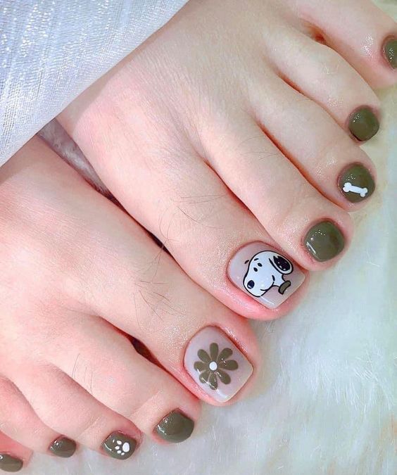 Giới thiệu mẫu nail chân cách điệu đến các nàng
