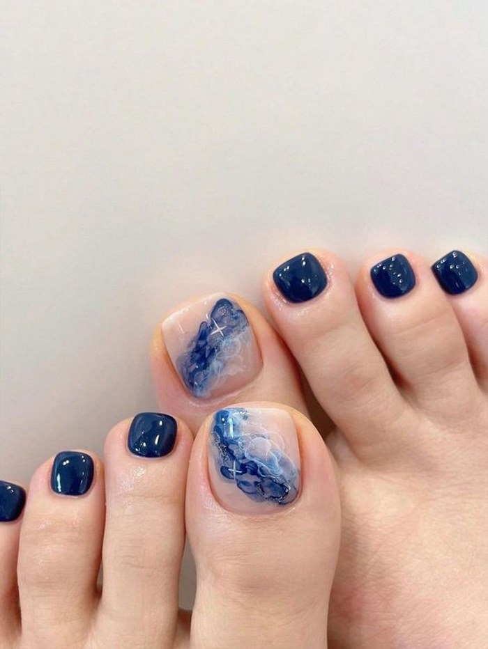 nail-chan-cho-me-dep-don-gian nail chân cho mẹ đẹp đơn giản