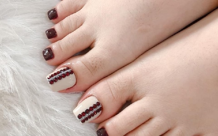 son-gel-mau-nau Sơn gel màu nâu