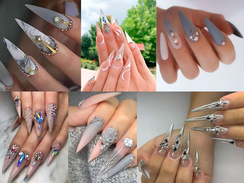 Cách lựa chọn móng tay nhọn cá tính & sexy quyến rũ
