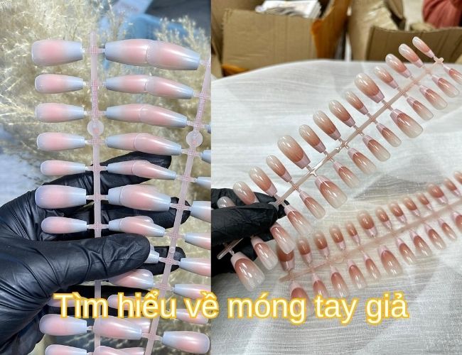 Tìm hiểu về móng tay giả