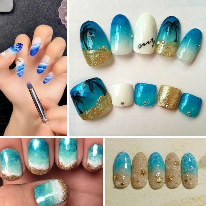 Gợi ý những mẫu nail mùa hè rực rỡ năng động